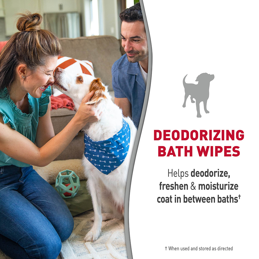 Dog hot sale deodorizing wipes